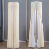 米囹空調罩套柜機圓形圓柱格力客廳美的海爾柜式奧克斯立式空調防塵罩 玉珠米 格力i鉑i酷/小米/i暢/i享云酷/優(yōu)鉑【175】