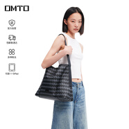 OMTO2025年新款黑松露軟hobo包斜挎包大容量女通勤單肩包慵懶松弛感