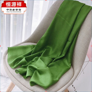 恒源祥結婚絲巾披肩婚禮媽媽喜婆婆禮服披風(fēng)斗篷外搭配旗袍的小外披夏季 U33-L-綠色