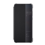 華為（HUAWEI）p20原裝手機殼P20pro手機套皮套翻蓋保護套 黑色 華為 P20