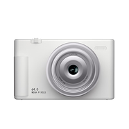 SAMSUNG TV ONMEVCSON青倫A10學(xué)生數(shù)碼相機(jī)高清攝影攝像ccd卡片機(jī)入門(mén)微單照相 [白色+無(wú)內(nèi)存卡]6400萬(wàn)像素+翻轉(zhuǎn)