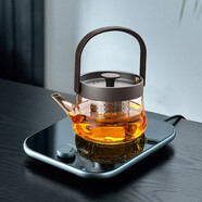 鼎牌匠超薄電陶爐煮茶器智能觸顯燒水煮茶保溫預(yù)約多功能煮茶爐鼎牌津喜邁豐金羽好喜器牧舟幾米恩泉進(jìn) 超薄電陶爐(鋼灰色)+ 和悅壺850ml