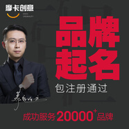 品牌商標(biāo)注冊起名公司起名字 餐飲店鋪企業(yè)產(chǎn)品取名字logo設(shè)計 品牌廣告語slongan人工起名 總監(jiān)起名+總監(jiān)logo+滿意為止