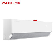 YAIR揚子(YAIR) 新能效三級能效掛機變頻大風(fēng)量冷暖節(jié)能舒適省電臥室空調(diào)冷暖掛機 舒適出風(fēng) KFRd-35GW/LFG155fT3