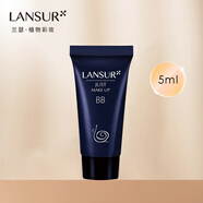 蘭瑟（LANSUR）親膚蝸牛BB霜遮瑕提亮保濕粉底液干皮適用送老婆女友禮物 5ml小樣（01#）（非賣品） BB霜