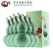 古河州錦上添花白酒 高度52度濃香型整箱6瓶500ml*6 固態(tài)法糧食酒禮盒裝 整箱6瓶