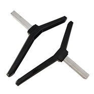 適用海爾電視機底座支架LE48B510F/LS48H310G/55H310G/U55A55/55M LE40B3000W 鋁合金底座 帶螺絲