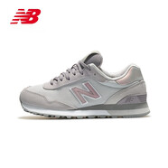 NEW BALANCENB女鞋2025夏季款 NB574系列復(fù)古休閑跑步鞋簡(jiǎn)約經(jīng)典運(yùn)動(dòng)鞋 WL515CSB/灰粉//nb515 37