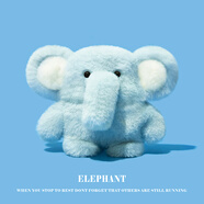 御閱適用airpods4保護套airpodspro2保護殼3毛絨蘋(píng)果藍牙耳機套盒airpod四三代秋冬ipod軟殼Pro2二代針 毛絨款 淺藍色 站立 小象+ 蘋(píng)果AirPods4第四代