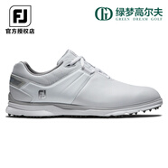 FootJoy高爾夫球鞋男鞋Pro/SL專業(yè)競技舒適golf旋鈕鞋F(xiàn)J防潑水運動鞋男 53070白(鞋帶款） 39 =美碼6.5碼