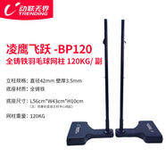 動(dòng)聯(lián)無(wú)界羽毛球網(wǎng)架室內匹克球氣排球網(wǎng)柱移動(dòng)戶(hù)外球網(wǎng)柱球館比賽 鷹飛躍-BP120全鑄鐵120kg副