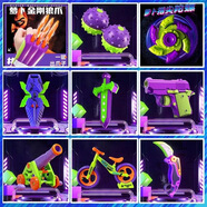 喏雅珘蘿卜家族羅卜槍炮 胡蘿卜刀球金剛狼爪自行車(chē)陀螺全套玩具禮物 【全套典藏版9個(gè)裝】