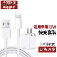 Viken蘋果充電器數(shù)據(jù)線充電線手機(jī)快充插頭套裝iphone11/12/7p/8plus/X/Xs/6維肯 適用蘋果快充套裝