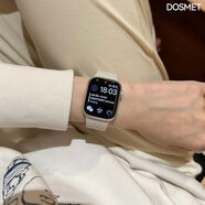 DOSMET智能手表情侶表藍牙電話(huà)頂配watch運動(dòng)跑步健康手環(huán)NFC男女七夕情人節禮物送女友適用于oppovivo機 三表帶-星光【微信回復+藍牙通話(huà)+雙支付+NFC】 適用于OPPO一加VIVO蘋(píng)