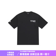 美職棒（MLB）紐約洋基隊基礎系列 SS25 涂鴉字母潮酷運動(dòng)簡(jiǎn)約透氣經(jīng)典百搭純色 黑色 L