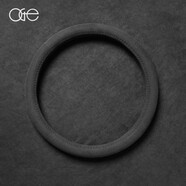 OGE簡(jiǎn)約汽車(chē)方向盤(pán)套 通用翻毛皮超纖維方向盤(pán)保護套透氣吸汗把套