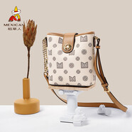 稻草人包包女包單肩包2025新款百搭水桶包斜挎包輕奢生日禮物送女友老婆