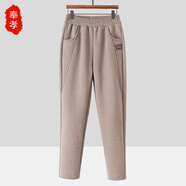 奉孝中老年人褲子媽媽春裝休閑褲大碼春秋長(cháng)褲老人老太太女褲60-70歲