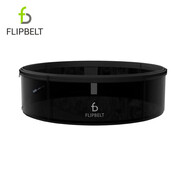 Flipbelt飛比特跑步腰包男女運(yùn)動(dòng)戶外登山騎行貼身手機(jī)腰包 輕薄款黑xxs