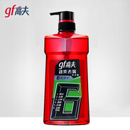 高夫（gf）洗發(fā)水男士控油洗發(fā)露清爽止癢清潔無硅油 勁爽去屑 400ml*1瓶