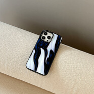 CASETIFYcasatify黑藍大理石紋簡(jiǎn)約個(gè)性適用于蘋(píng)果17Promax/plus 大理石紋【升級版 側邊掛繩孔】 iPhone15ProMax