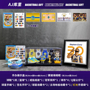 籃球迷禮物庫里手辦nba球星周邊桌面擺件運動(dòng)手環(huán)萌神模型禮盒 庫里球鞋手表【高配版】