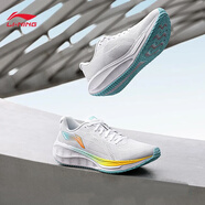 李寧（LI-NING）吾適5S lite2.0男鞋跑步鞋2025夏秋新款透氣緩震軟彈跑鞋男運動(dòng)鞋 標準白-7 43