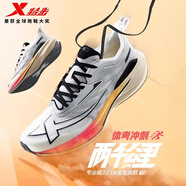 特步（XTEP）2000公里二代跑步鞋男鞋秋季新款體考訓(xùn)練網(wǎng)面透氣耐磨競(jìng)訓(xùn)運(yùn)動(dòng)鞋 帆白銀-全能領(lǐng)跑 41 【內(nèi)長(zhǎng)255mm】