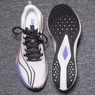 李寧（LI-NING）赤兔7pro秋冬款新款跑步鞋男款赤兔6pro減震輕便耐磨運動跑鞋鞋子 赤兔6pro標(biāo)準(zhǔn)白/紫橙色 40