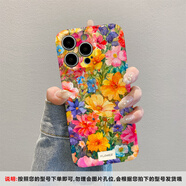 淺里萱芙蕾適用蘋果華為榮耀OPPO一加vivo紅米iPhone16手機(jī)殼小米15復(fù) 菲林硬殼—X792油畫花朵 OPPOA58
