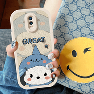 WAIDM適用oppor17手機殼oppo r17pro保護套斜挎腕帶掛繩opr17por小羊皮硅膠殼OPPO全包防摔女款外殼 【防摔貼皮白】HH1474 OPPO R17