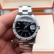【二手99新】勞力士Rolex 日志型系列 蠔式恒動(dòng)系列 空霸系列 探險(xiǎn)家系列休閑正裝自動(dòng)機(jī)械男表 日志型系列15210黑盤(pán) 34表徑