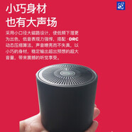 先科N612藍牙音箱迷你小音響無(wú)線(xiàn)便攜式手機超重低音炮家用大音量鋼炮小型可插U盤(pán)播放器高音質(zhì)大插卡 幻夜黑旗艦版+支持U盤(pán)+16G（歌戲評5000首） 標配