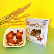 金莎比利時(shí)風(fēng)味 海洋貝殼巧克力 45g 經(jīng)典懷舊零食禮盒