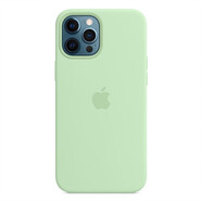 蘋果12promax原裝手機(jī)殼液態(tài)硅膠保護(hù)套iphone12pro全包 開心果色磁吸+動(dòng)畫 iPhone12Pro