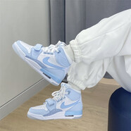 耐克（NIKE）aj女鞋Air Jordan312新款高幫運動(dòng)休閑舒適耐磨籃球鞋【尖貨】 FV8118-141 北卡藍 35.5