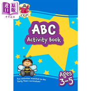 預售 英國原版CGP教輔 New ABC Activity Book for Ages 3-5 learning the alphabet 新 3-5 歲 ABC 活動(dòng)書(shū) 學(xué)習字母表