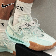 耐克（NIKE）官方男鞋 AIR ZOOM G.T. CUT 3 透氣男子低幫外場實(shí)戰(zhàn)運(yùn)動籃球鞋 DV2918-300 【淡藍(lán)】 40