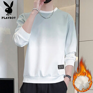 花花公子（PLAYBOY）衛衣男秋冬季長(cháng)袖T恤男士休閑寬松潮流外套男裝上衣服