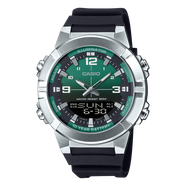 卡西歐（CASIO）手表男 多功能潮流防水運(yùn)動(dòng)男表學(xué)生表考試表 AMW-870A-3A新到
