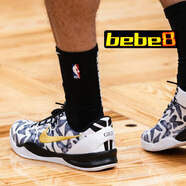 耐克（NIKE） bebe8 ZOOM Kobe8 科比8代 ZK8 減震實戰(zhàn)男女低幫籃球鞋 GiGi黑白金鉤FV6325-100 41