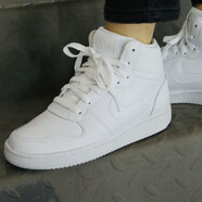 耐克（NIKE）板鞋女鞋2025秋冬季新款COURT運動鞋小白鞋高幫休閑鞋F(xiàn)D9915 AQ1778-100白色 36