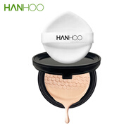 韓后（Hanhoo）綠寶石氣墊 遮瑕保濕控油提亮 持久防水不易脫妝氣墊BB霜粉底液 【替換裝】綠寶石氣墊15g