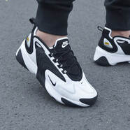 耐克（NIKE）【尖貨】M2K男鞋低幫透氣潮流復古減震耐磨休閑運動(dòng)老爹鞋跑步鞋 AO0269-101 黑白熊貓 44.5