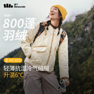 蕉下（beneunder）蕉下女士防風(fēng)氣絨外套圓領(lǐng)秋冬新款CL18524 原露米 160/84A(M) 