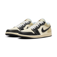 耐克（NIKE） Air Joran 1 low AJ1 低幫 黑紅腳趾 板鞋 運(yùn)動鞋 休閑鞋 男鞋 HQ3437-101 40