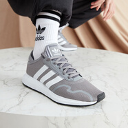 阿迪達(dá)斯三葉草跑步男女鞋SWIFT RUN X網(wǎng)面透氣跑鞋 FY2114 灰白色 41