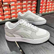 彪馬（PUMA）Puma新款男女情侶復(fù)古休閑板鞋運動低幫小白鞋399398 399398 02 灰色 40