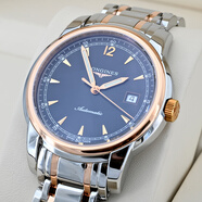 【二手99新】浪琴Longines 索伊米亞系列自動(dòng)機械男士腕表 L2.766.5.59.7-41mm-間金黑盤(pán)