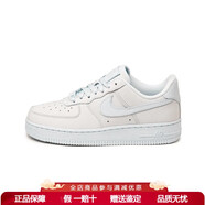 耐克女士低幫系帶板鞋厚底運動(dòng)休閑鞋 Wmns Air Force 1 07 Premium blue tint / blue tint / b 36
